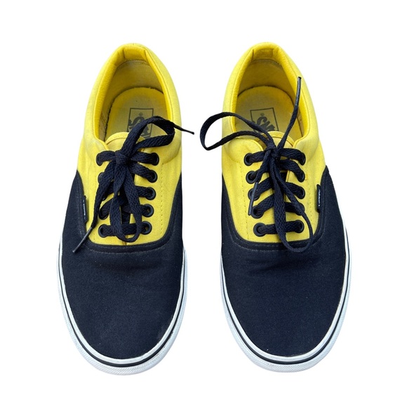 Vans Era Pro Low Top Mens Off The Wall Canvas Black and Yellow Sneakers Size 9 - Picture 3 of 9